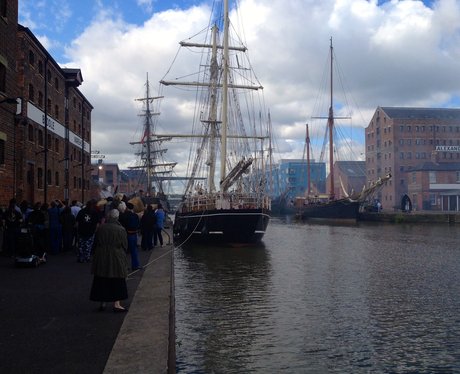 Gloucester Docks Filming