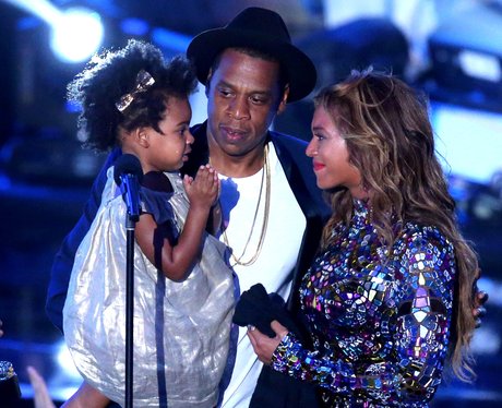 Beyonce, Jay-Z and Blu Ivy Carter MTV VMAs 2014