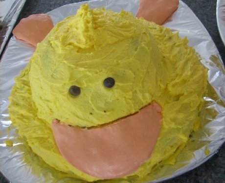 a disastrous duck cake