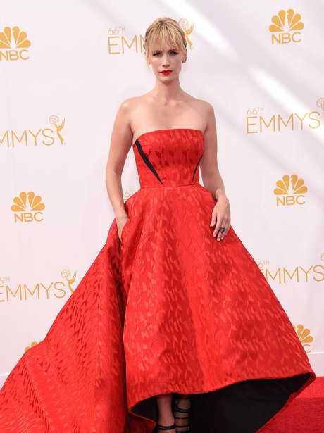 January Jones at Primetime Emmy Awards 2014
