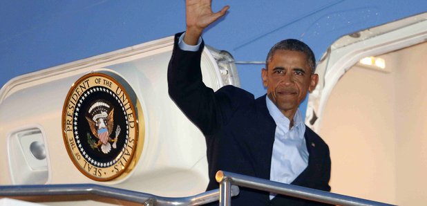 Barrack Obama & Air Force One