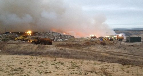 Wareham landfill fire