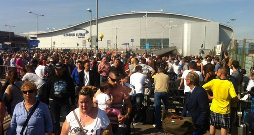 Luton Airport Evacuated
