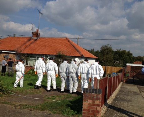 Costessey House Sealed Off For Investigation 3