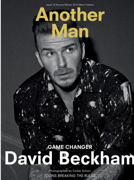David Beckham cover Another Man Magazine