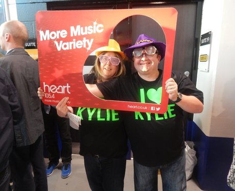 Heart FM at Kylie Minogue - Manchester