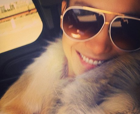 Jennifer Lopez with aviators Instagram