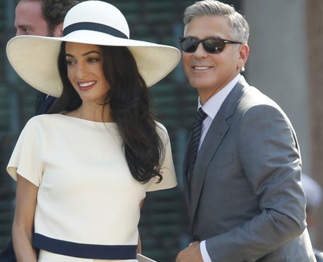 George Clooney and wife Amal Alamuddin Civil Marri