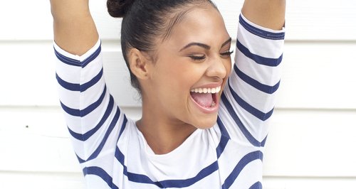 confident beautiful woman
