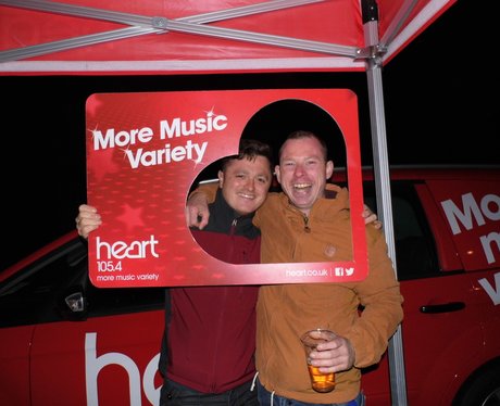 Heart FM at Southport Firework Display
