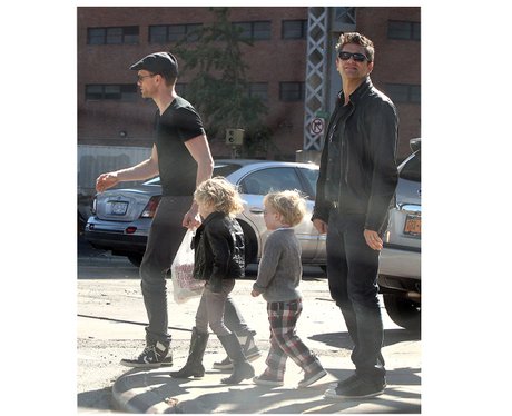 Neil Patrick Harris and David Burtka and family