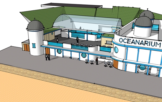 Bournemouth Oceanarium expansion artist impression