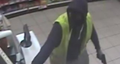 Peterborough Armed Robbery CCTV
