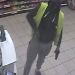 Peterborough Armed Robbery CCTV