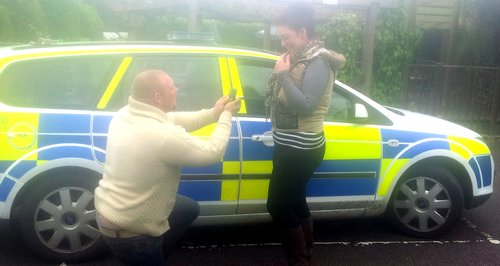 Police car proposal in Somerset