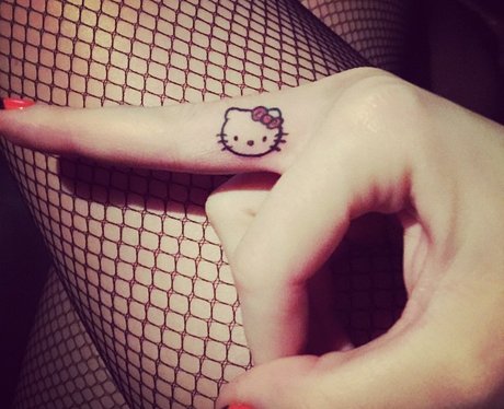 Katy Perry's Hello Kitty tattoo