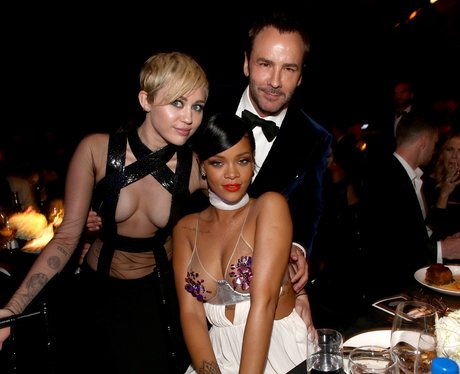 Miley Cyrus, Rihanna and Tom Ford