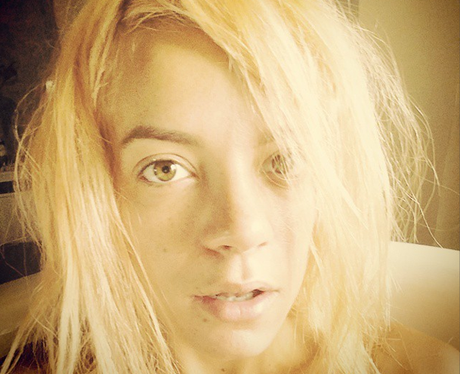Lily Allen without makeup