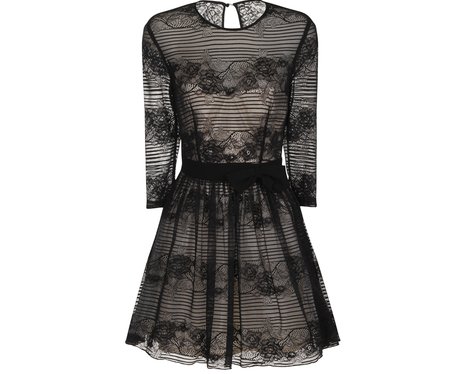 black dress