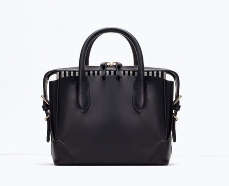 Zara Gusseted Shopper Bag £29.99 - 14 Most Expensive Looking High Street Handbags For... - Heart