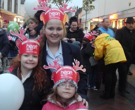 Heart Angels: Gillingham Christmas Light Switch On
