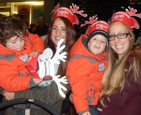 Heart Angels: Gillingham Christmas Light Switch On