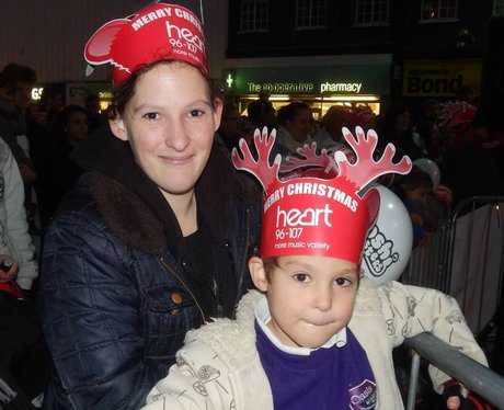 Heart Angels: Gillingham Christmas Light Switch On