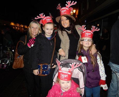 Heart Angels: Rochester Christmas Light Switch On