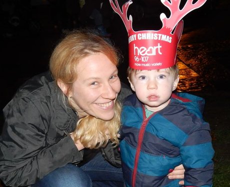 Heart Angels: Rochester Christmas Light Switch On