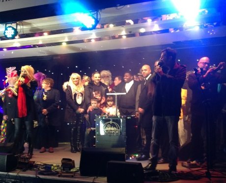 Heart Angels: Southport Christmas Lights Switch On