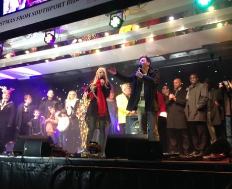 Heart Angels: Southport Christmas Lights Switch On