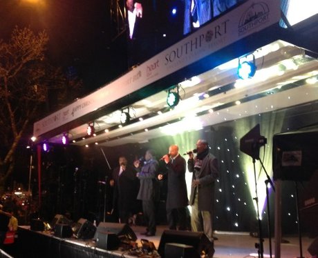 Heart Angels: Southport Christmas Lights Switch On