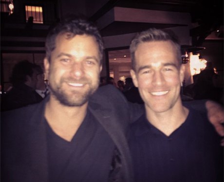 James Van Der Beek and Joshua Jackson meet up