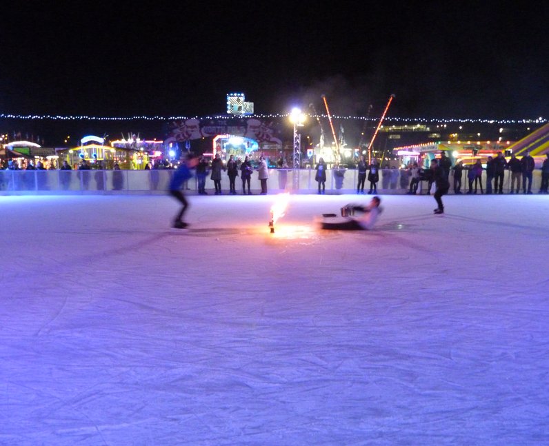 Cambridge Ice Rink Opening Heart Cambridge
