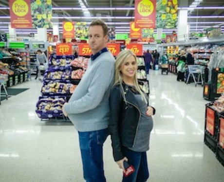 Pregnant James Goes Shopping