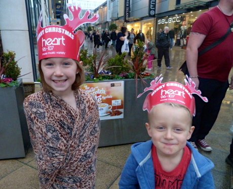 Harlow Water Gardens Christmas Lights Switch On (2