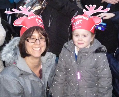 Heart Angels: Rainham Christmas Light Switch On (2