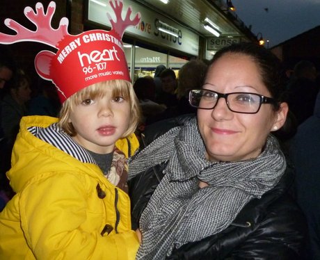 Heart Angels: Rainham Christmas Light Switch On (2
