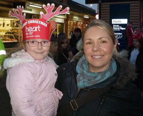 Heart Angels: Rainham Christmas Light Switch On (2