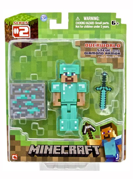 Minecraft Diamond Steve Action Figure