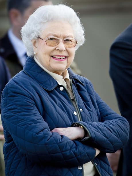 Queen Elizabeth II in a Barbor