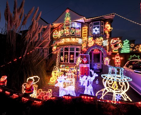 Christmas light displays