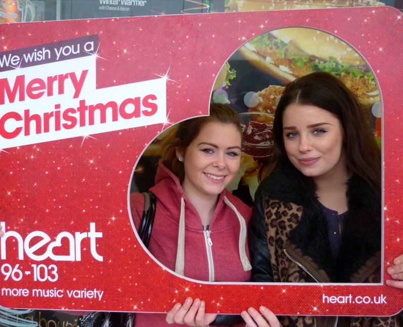 Heart Angels Out And About In Harlow (2 December 2