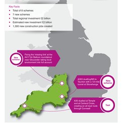 Roadworks map