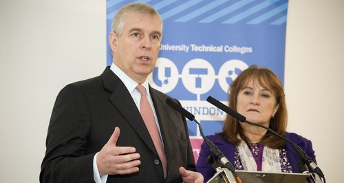 Duke of York opens UTC Swindon