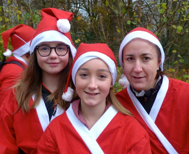 Havens Hospice Santa Run (7 December 2014)