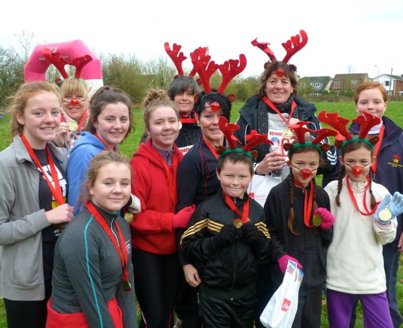 Havens Hospice Santa Run (7 December 2014)