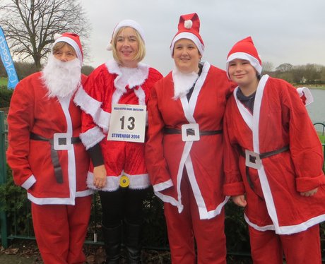 Santa Run Stevenage 2014
