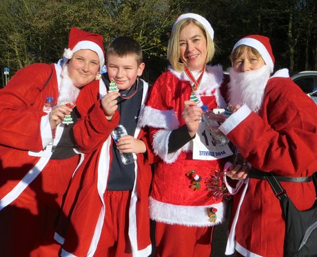 Santa Run Stevenage 2014