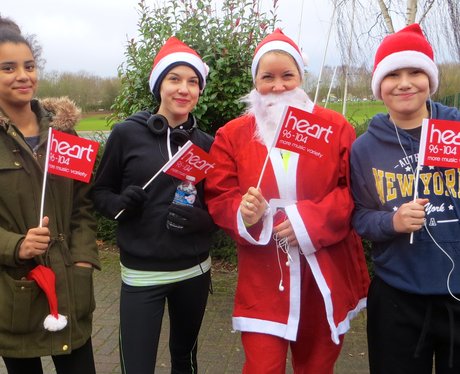 Santa Run Stevenage 2014